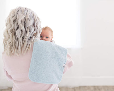 Copper Pearl Burp Cloth Set: Lennon