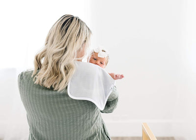 Copper Pearl Burp Cloth Set: Lennon