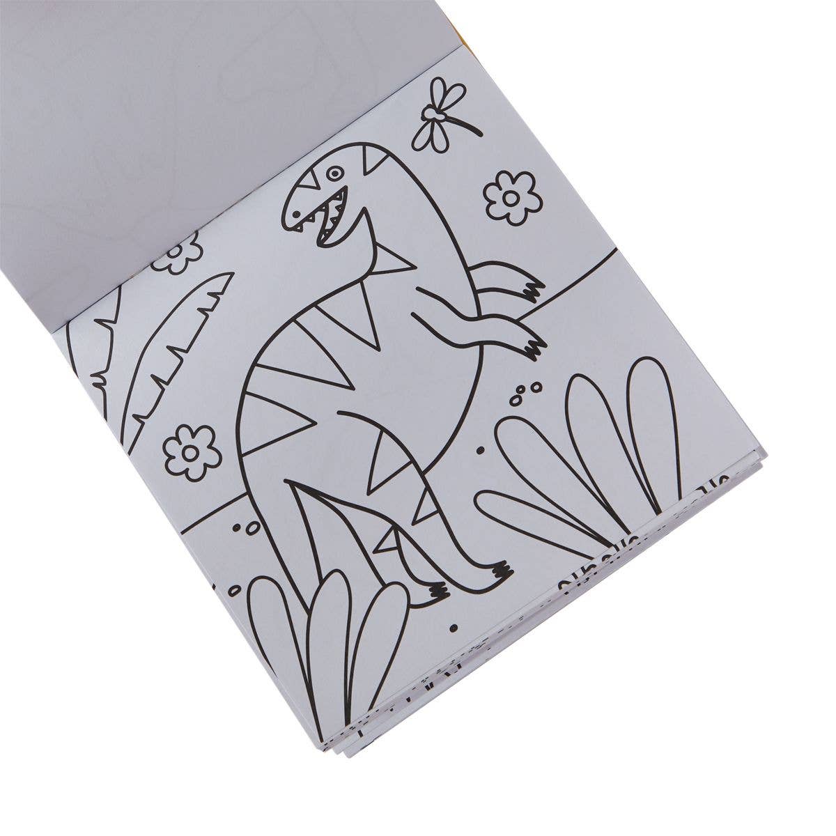 OOLY Carry Along Crayon & Coloring Book Kit: Dinoland