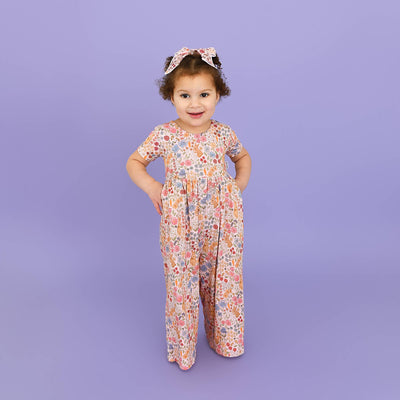 Gigi and Max: Meadow Floral Bunny Romper