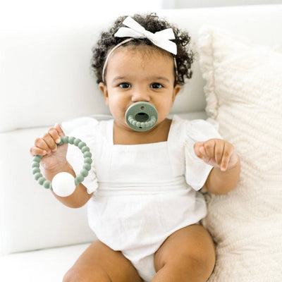 Ryan & Rose Cutie Teether: Blue