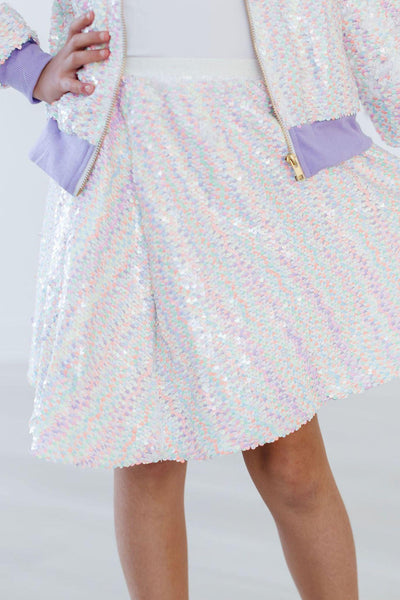 Mila & Rose:  SALE Unicorn Flip Sequin Twirl Skirt SHIPS SEPARATELY