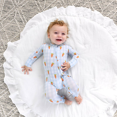 Gigi and Max: Henry Carrot Gingham Zip
