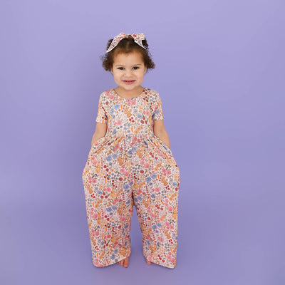 Gigi and Max: Meadow Floral Bunny Romper