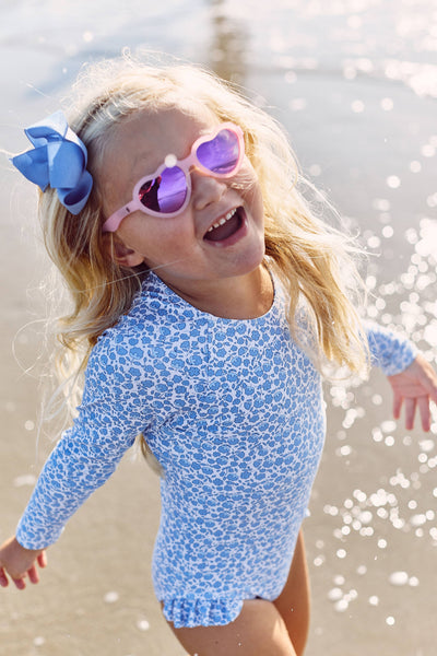 Polarized Babiators: Frosted Pink Hearts