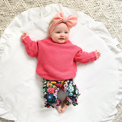 Gigi and Max Sweater: Deep Pink