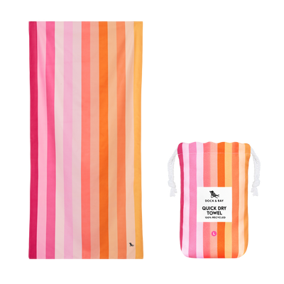 Dock & Bay Quick Dry Towel: Miami Sorbet