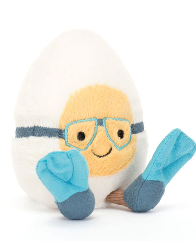 Limit 1 Per Household Jellycat: Amuseable Boiled Egg Scuba (6")