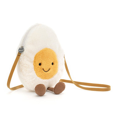 Jellycat: Amuseable Happy Boiled Egg Bag (12"x7")