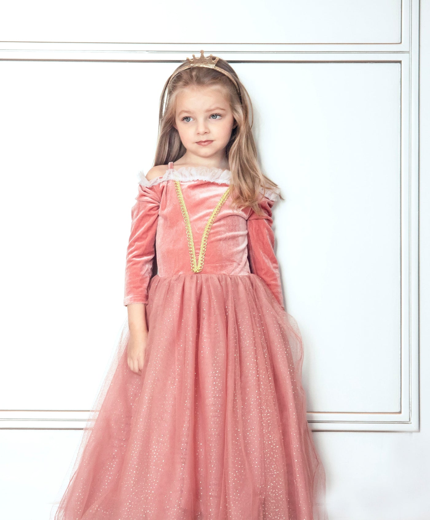 Joy Costumes Princess Briar Rose pink costume dress SHIPS SEPARATELY