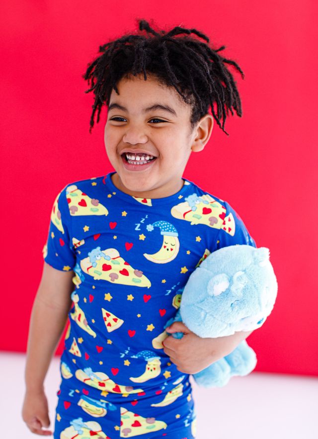 Birdie Bean 2 Piece Pajama Shorts Set: Care Bears Baby™ Bedtime Pizza