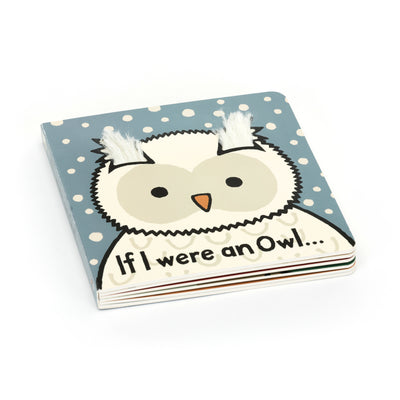 Jellycat Book: If I Were an Owl (Snowy Bashful Cover)