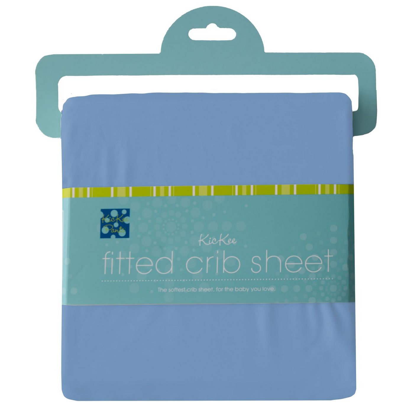 Kickee Pants Fitted Crib Sheet: Dream Blue