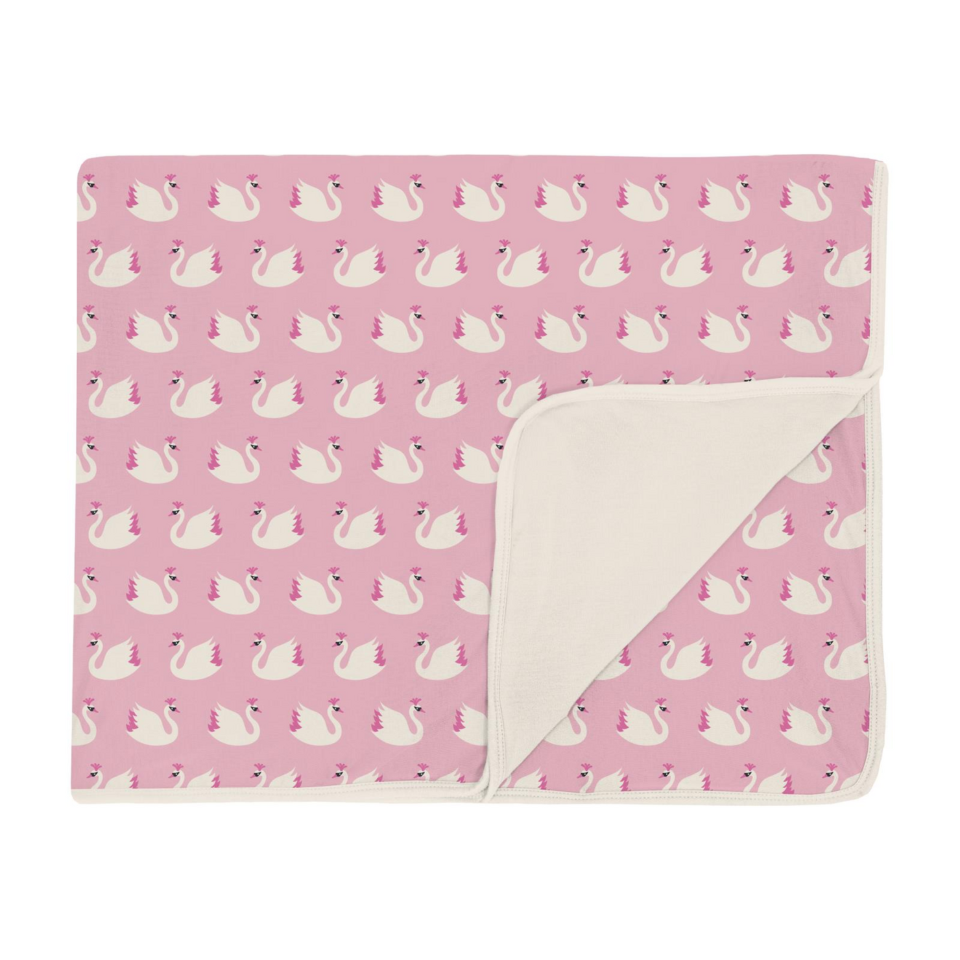 Kickee Pants Toddler Blanket: Cake Pop Swan Princess