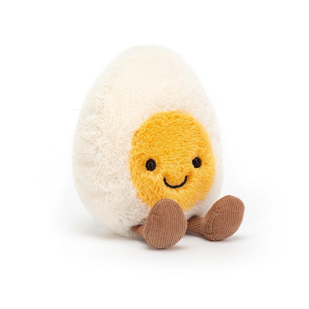 Jellycat: Amuseable Boiled Egg Happy (Multiple Sizes)