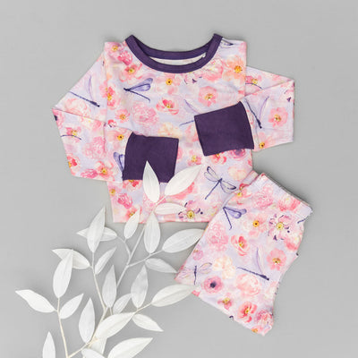 Laree + Co: Elmerial Bamboo 2-Piece Long Sleeve Set