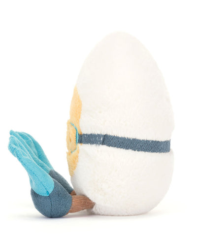 Limit 1 Per Household Jellycat: Amuseable Boiled Egg Scuba (6")