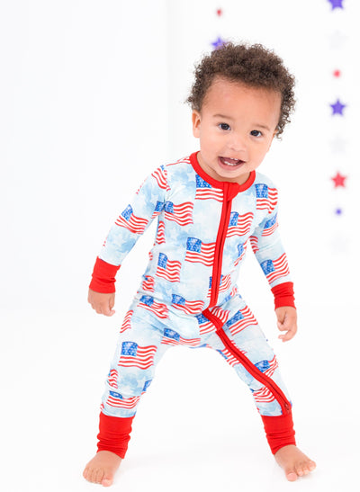 Birdie Bean Convertible Romper: Lincoln