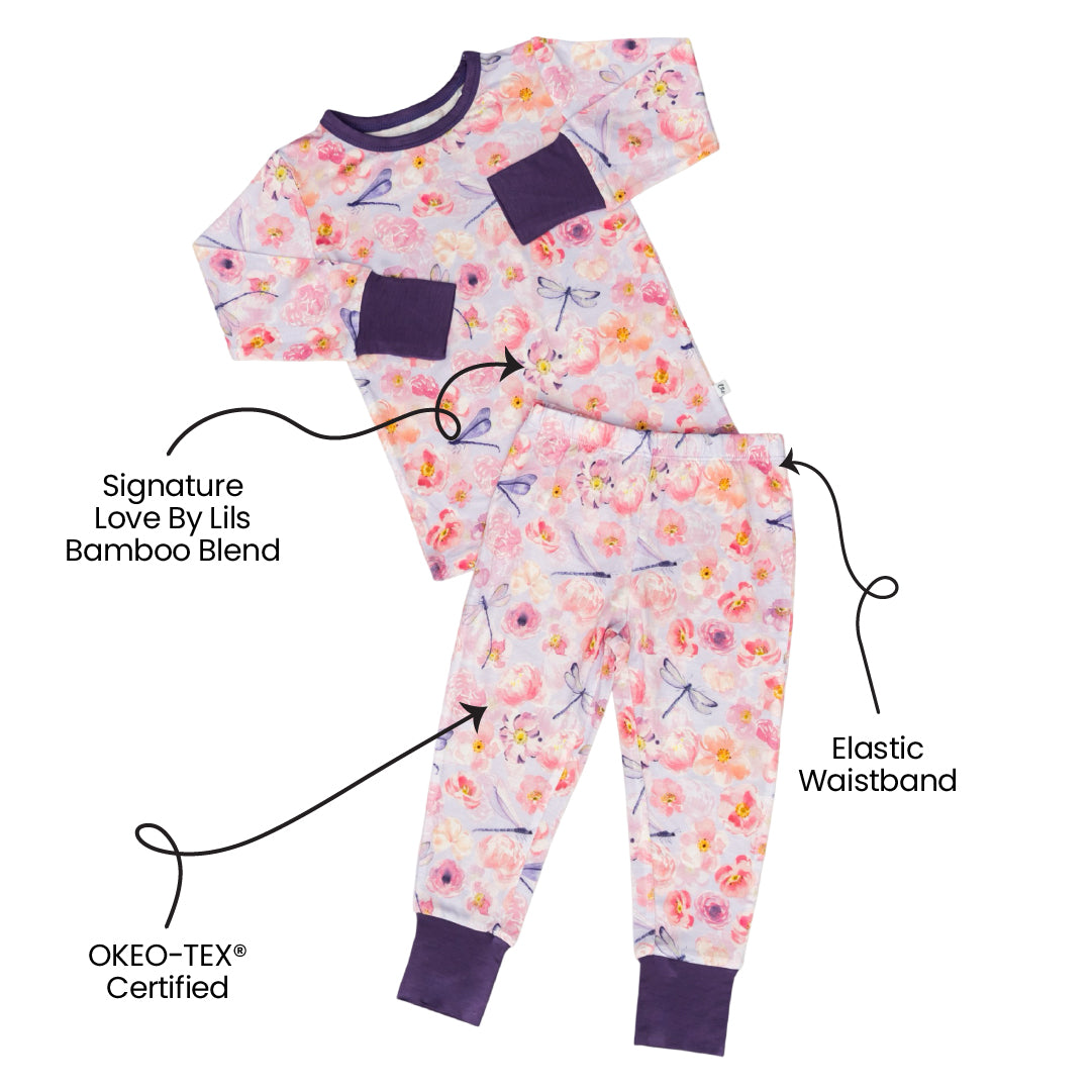 Laree + Co: Elmerial Bamboo 2-Piece Long Sleeve Set