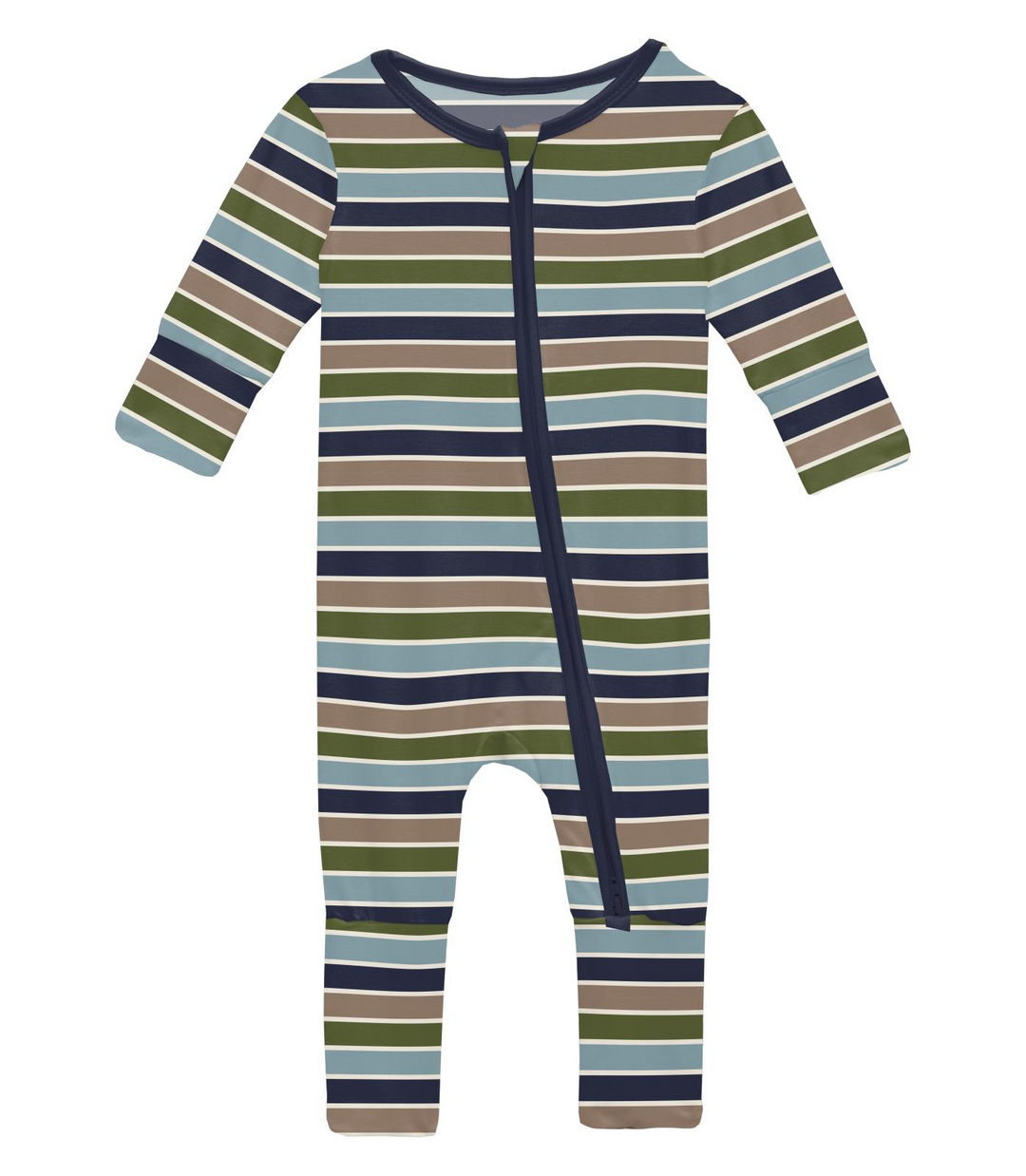 Kickee Pants Convertible Coverall: Fall Vibes Stripe – Bellies to