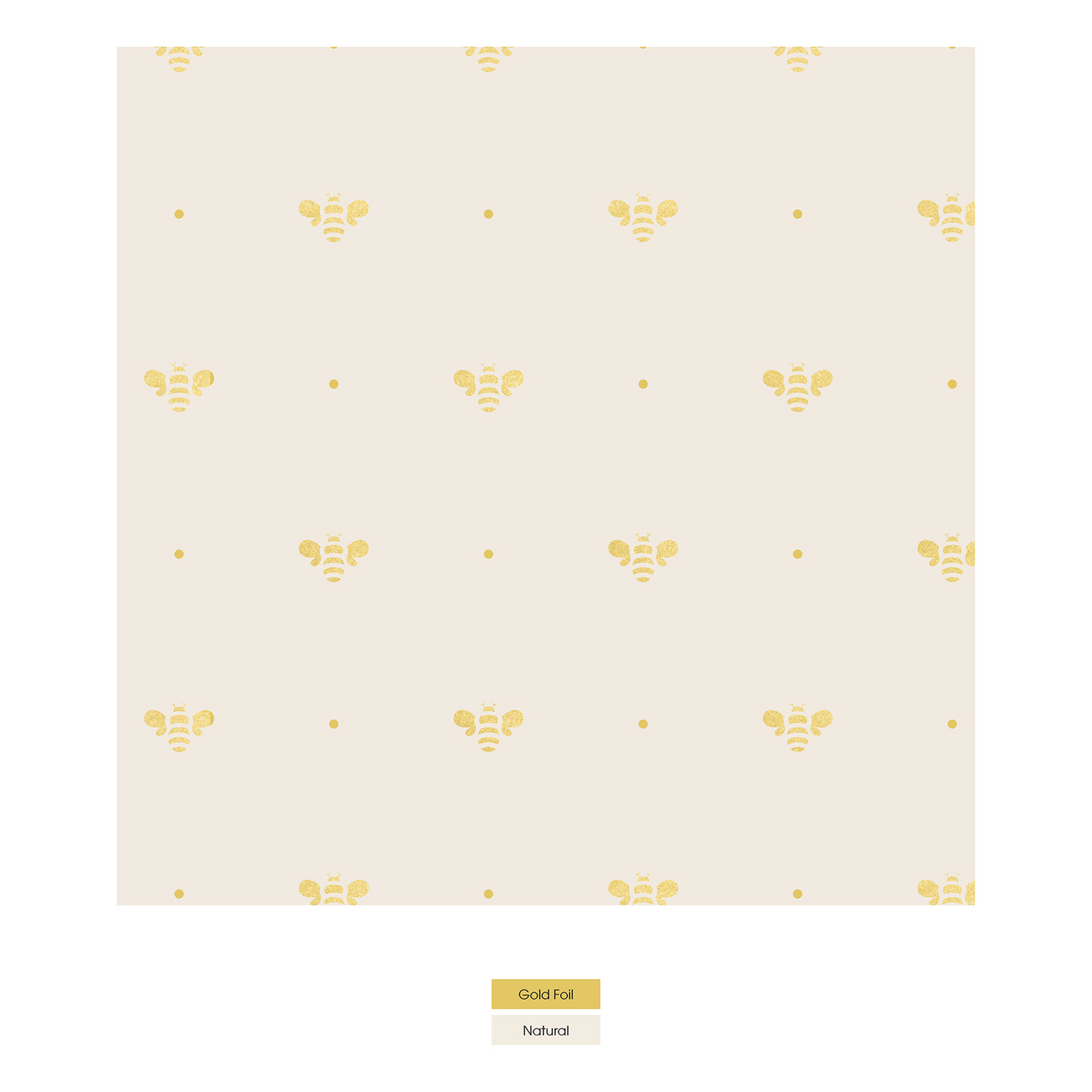 Kickee Pants Footie with 2 Way Zipper: Gold Bees