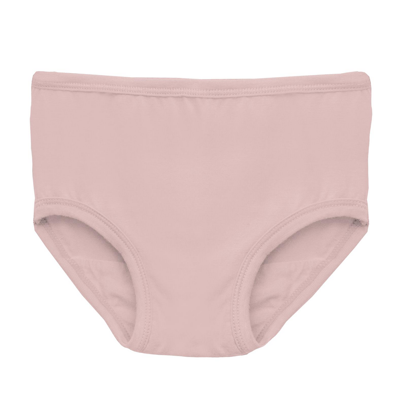 Kickee Pants Girl's Underwear: Solid Baby Rose