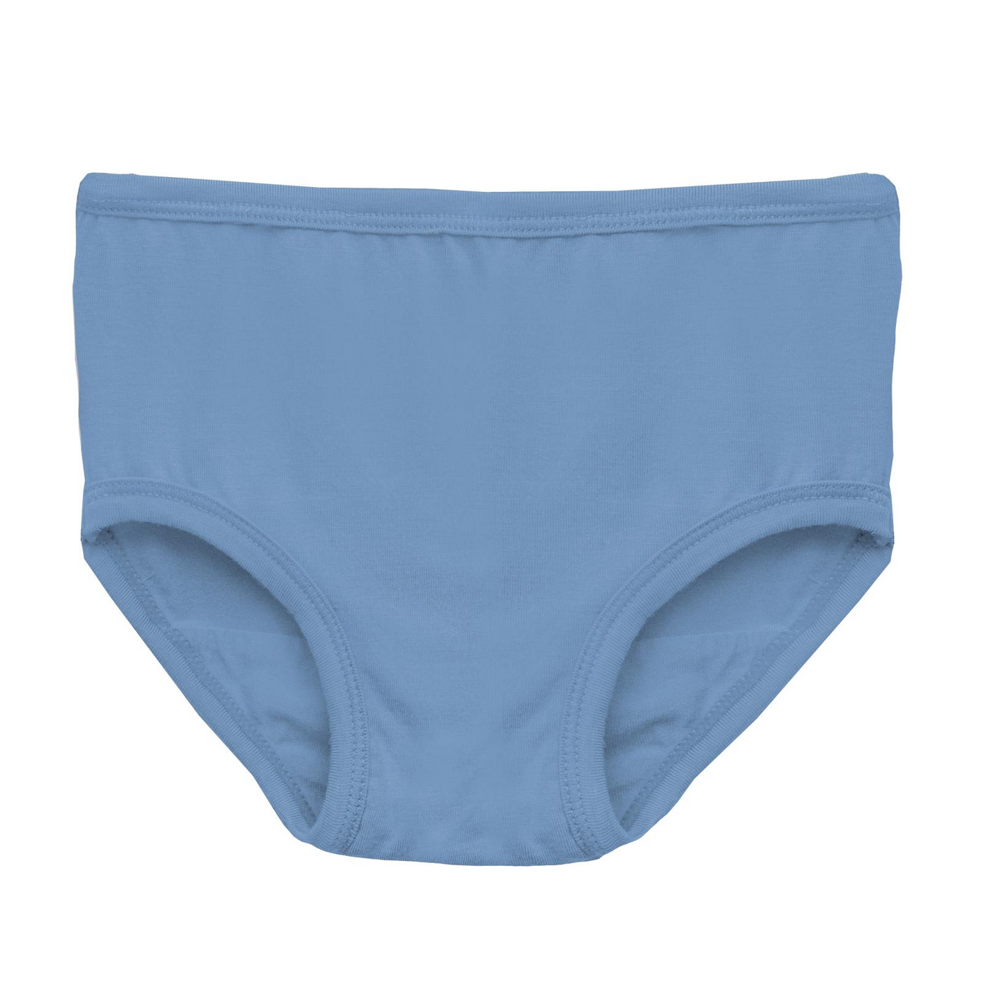 Kickee Pants Girl's Underwear: Solid Dream Blue