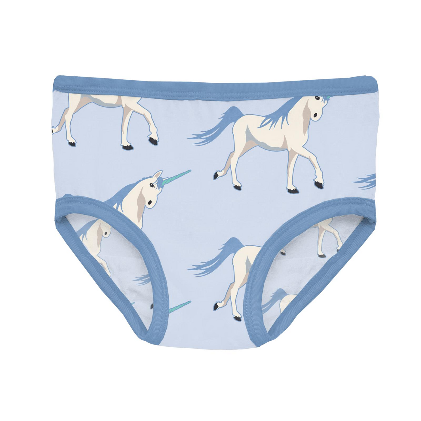 Print of the Week Kickee Pants Girl's Underwear: Dew Prancing Unicorn