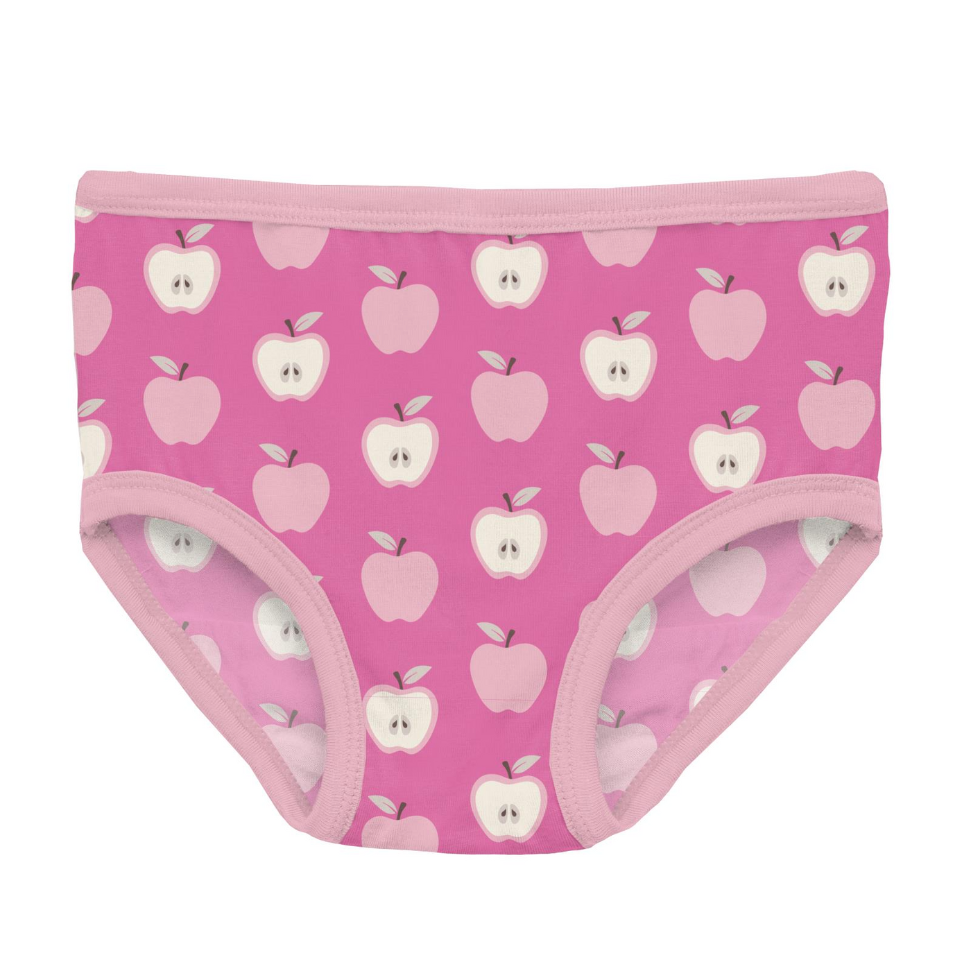 Kickee Pants Girl's Underwear: Tulip Johnny Appleseed