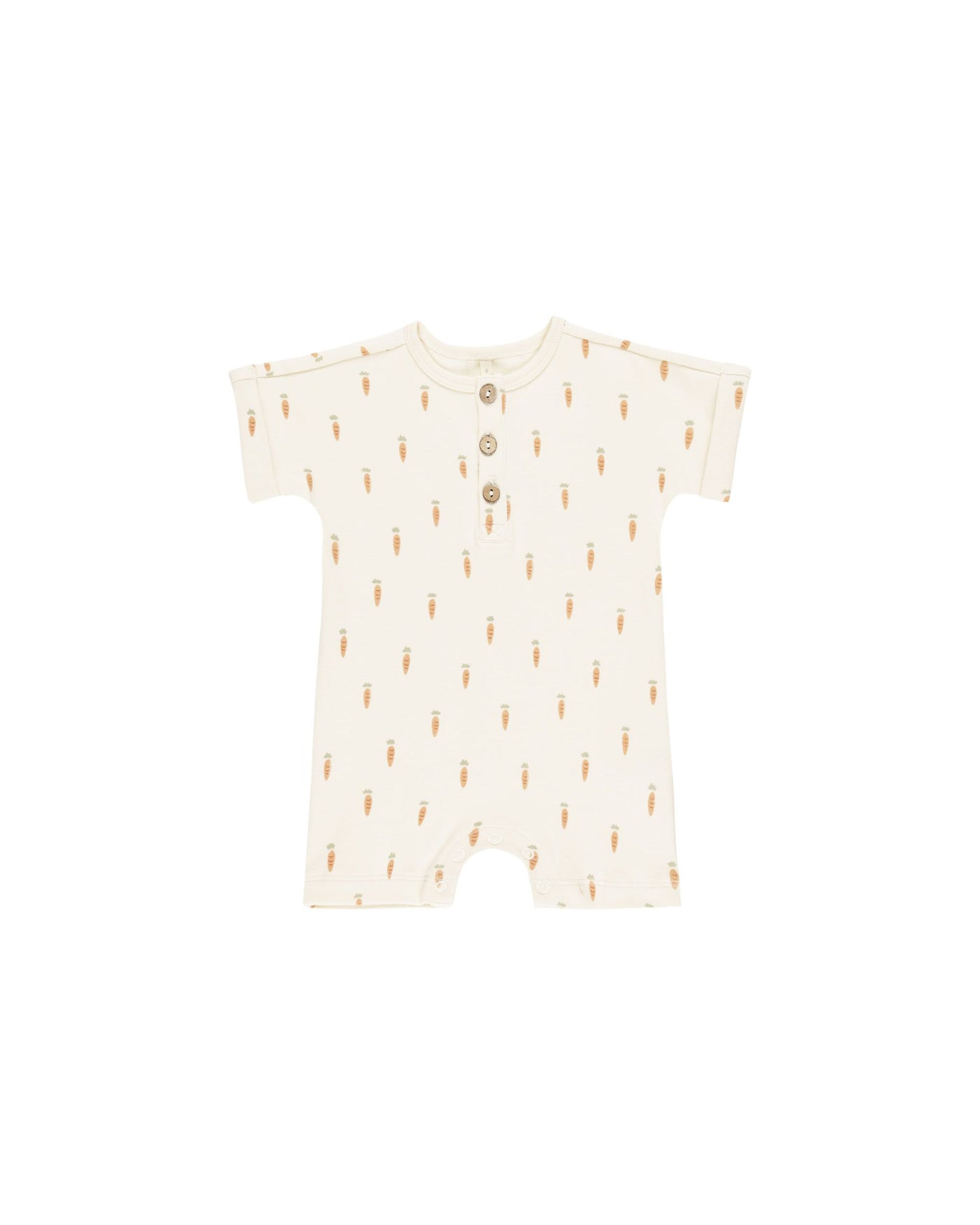 Quincy Mae Short Sleeve One Piece: Carrots
