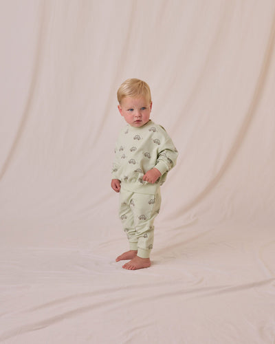 Quincy Mae Relaxed Sweatpant: Cars