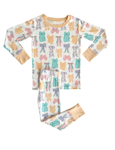 In My Jammers Two Piece Set: Easter Bows