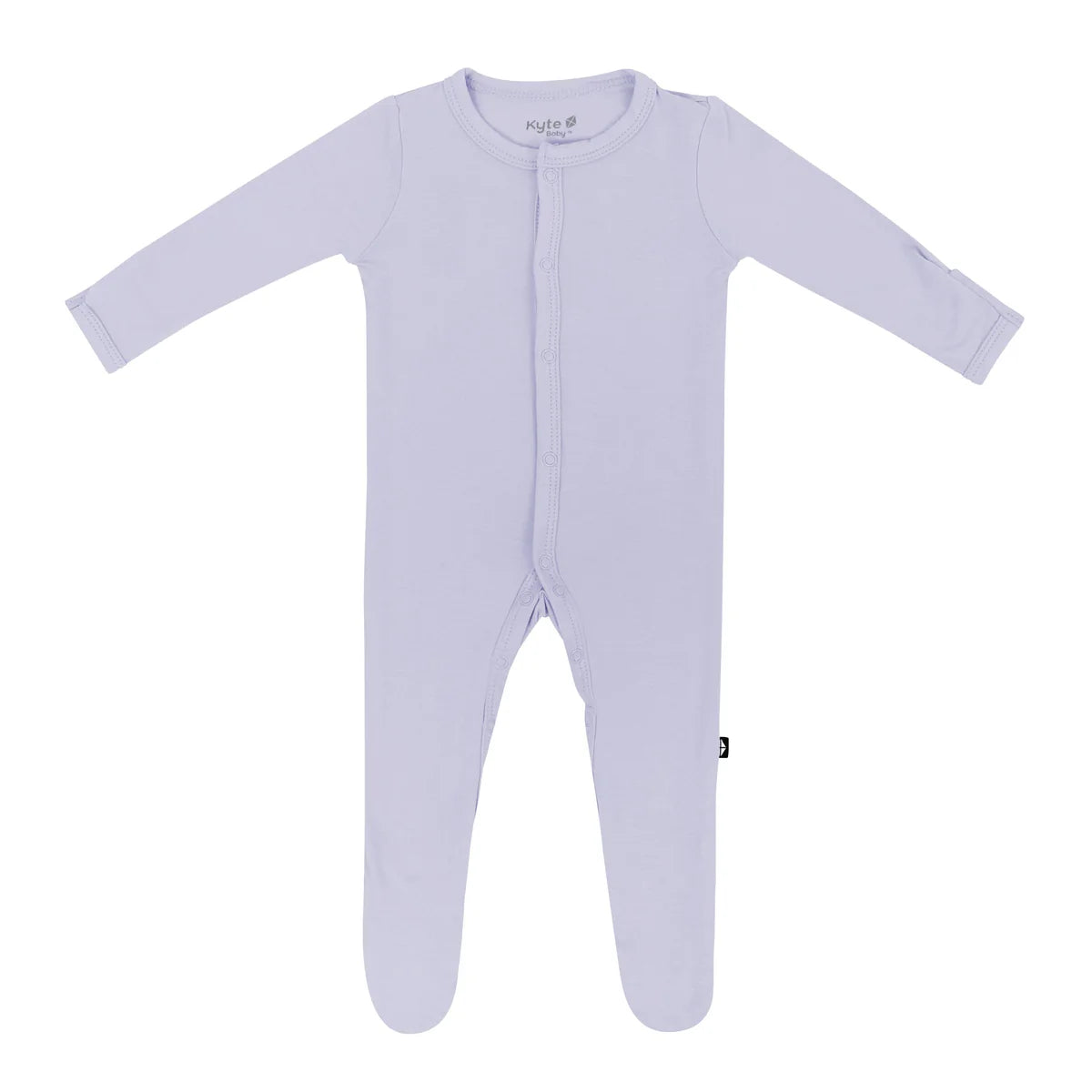 Kyte Baby Snap Footie: Lilac