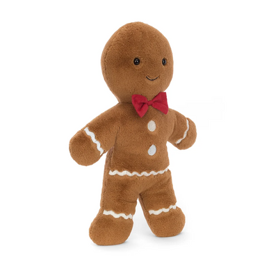 Jellycat: Jolly Gingerbread Fred (Multiple Sizes)