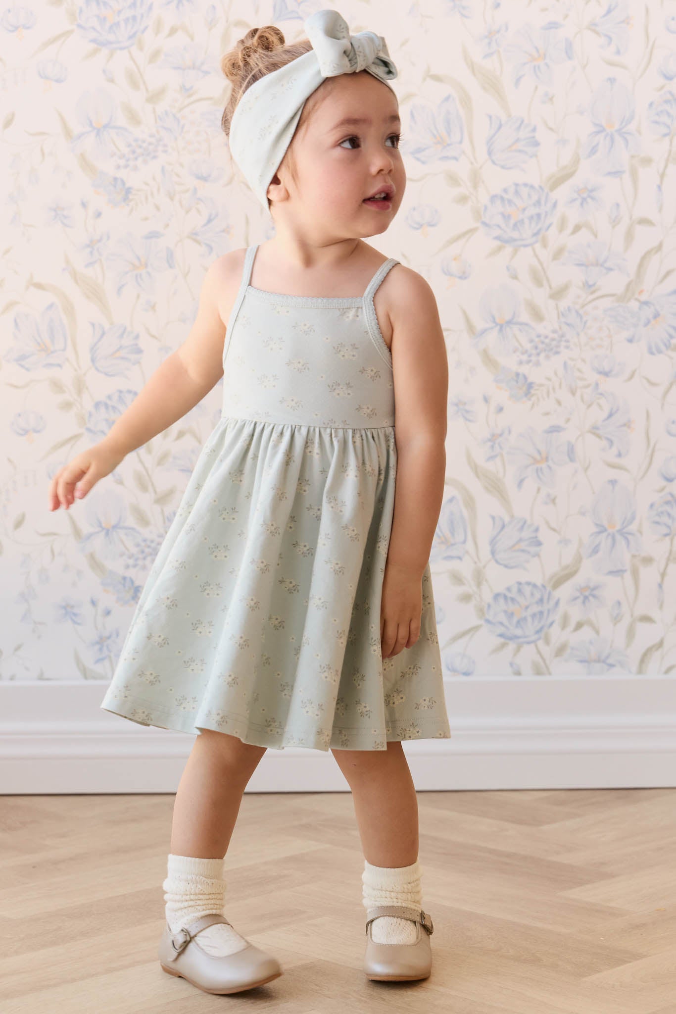 Jamie Kay Samantha Dress: Rose Floral Smoke