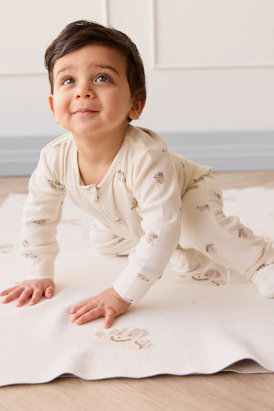 Jamie Kay Zip Onepiece: Sasha Puppy Tofu