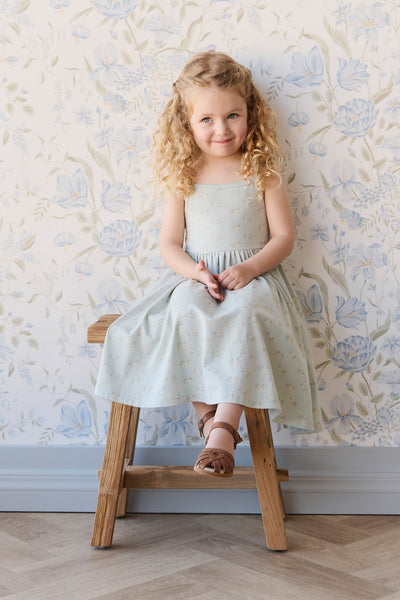 Jamie Kay Samantha Dress: Rose Floral Smoke