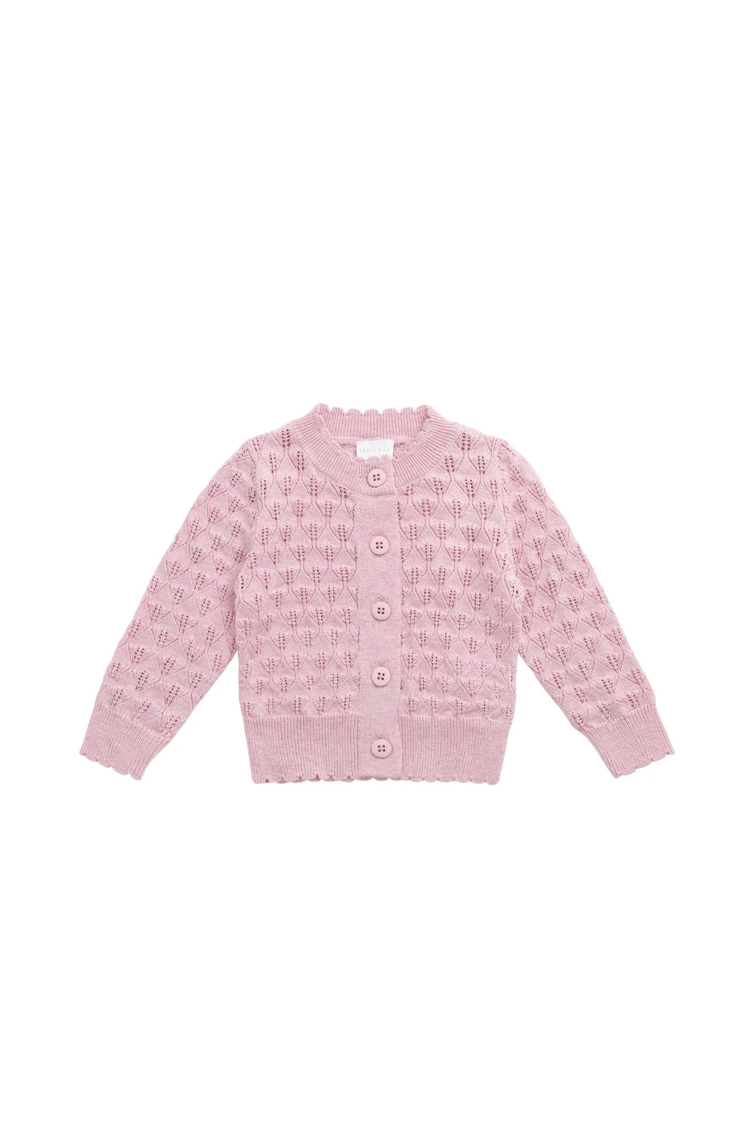 Jamie Kay Magnolia Cardigan: Sweet Pink Marle
