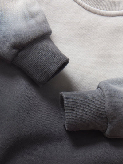 Little Bipsy Elevated Crewneck: Black Ombre
