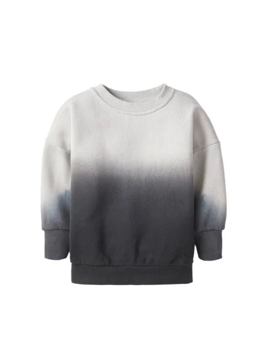 Little Bipsy Elevated Crewneck: Black Ombre