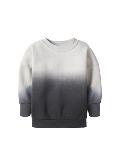 Little Bipsy Elevated Crewneck: Black Ombre