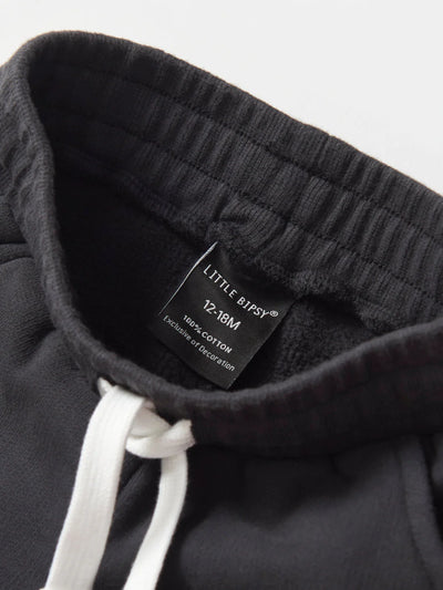 Little Bipsy Elevated Sweatpant: Ombre Black