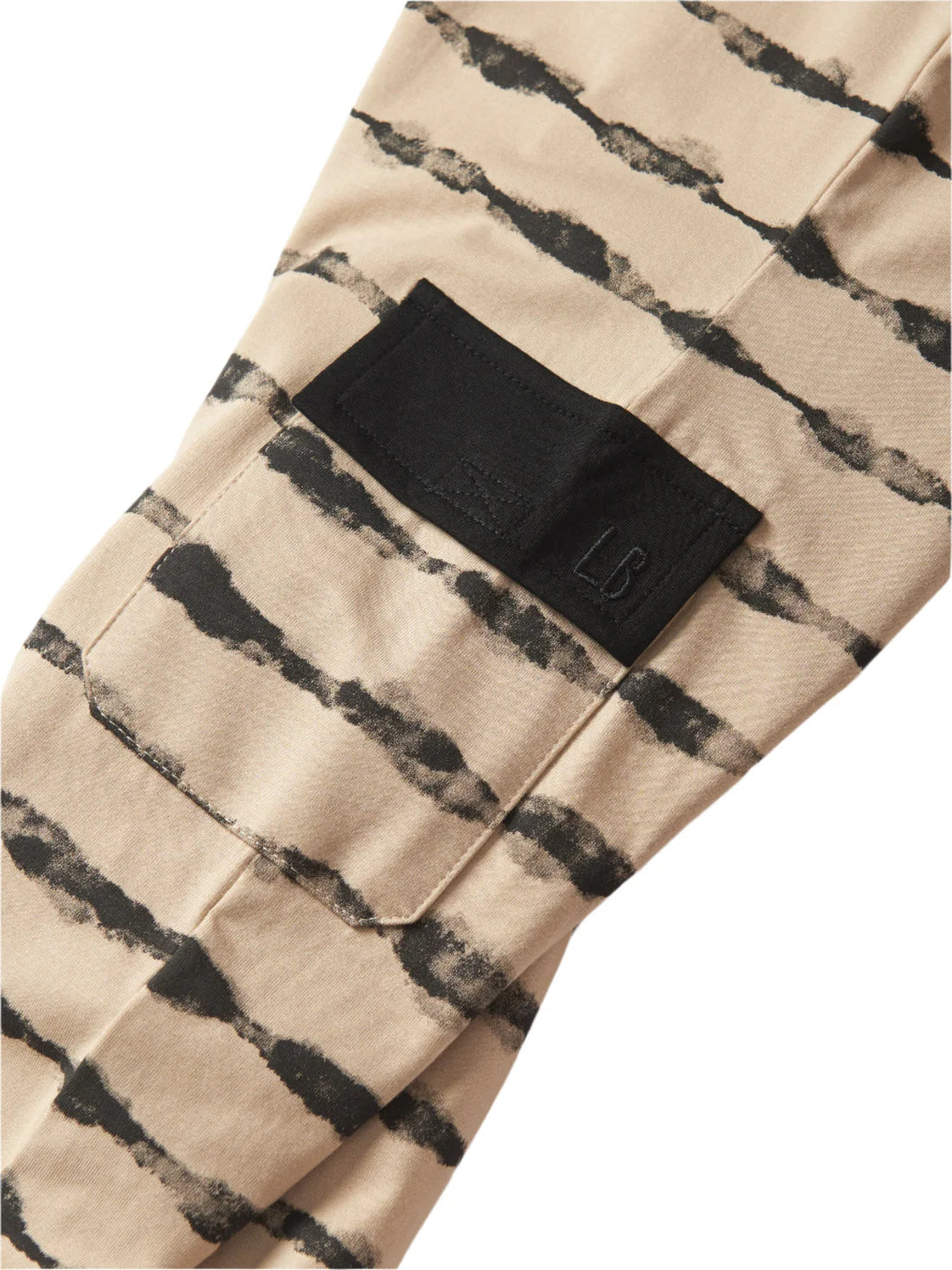 Little Bipsy Tank Romper: Static Stripe