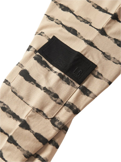 Little Bipsy Tank Romper: Static Stripe