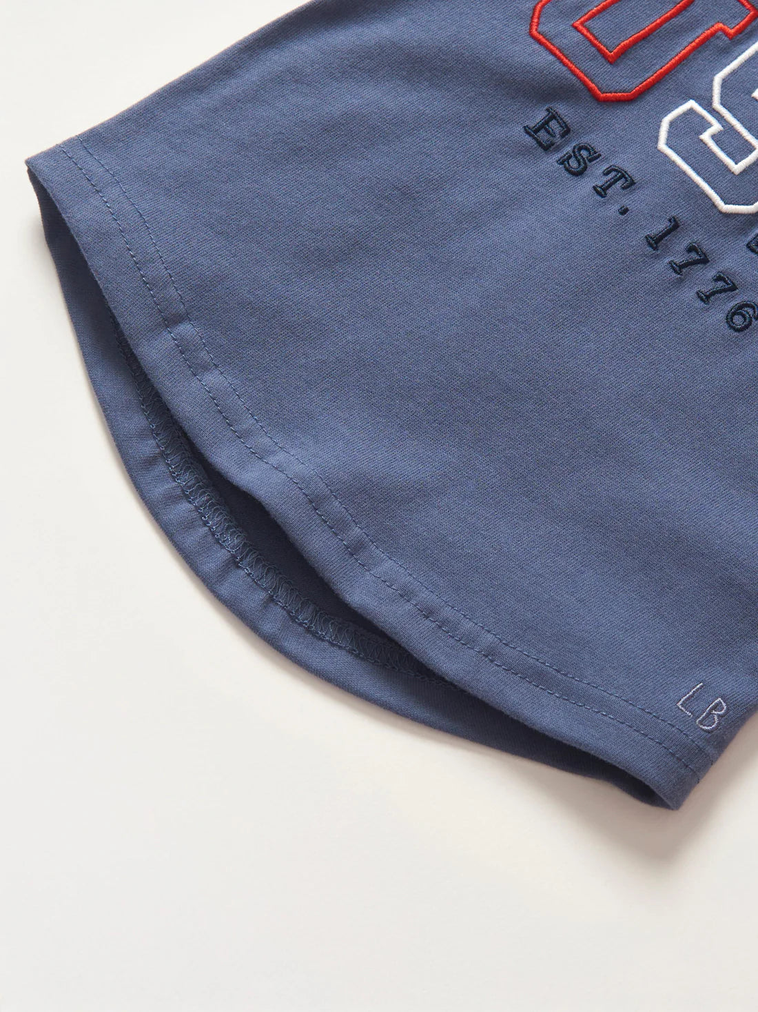 Little Bipsy Tee: USA Navy