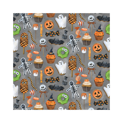 Kickee Pants Twirl Dress with Pockets: Halloween Treats