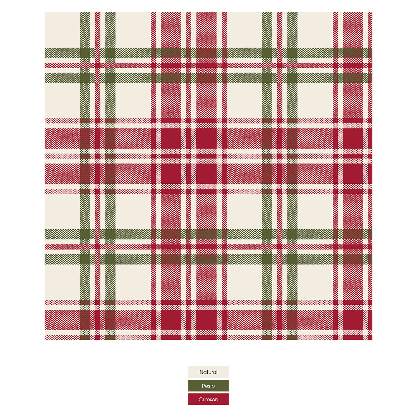 Kickee Pants Twirl Dress with Pockets: Fireside Plaid