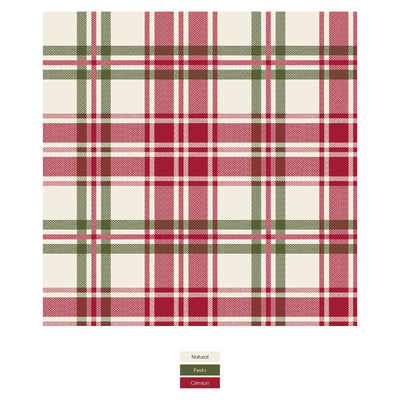 Kickee Pants Twirl Dress with Pockets: Fireside Plaid