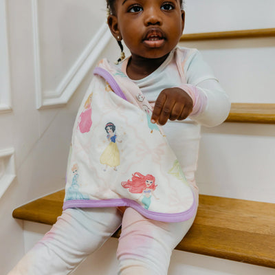 Copper Pearl Security Blanket (2-Pack): Disney Princess (16x16)