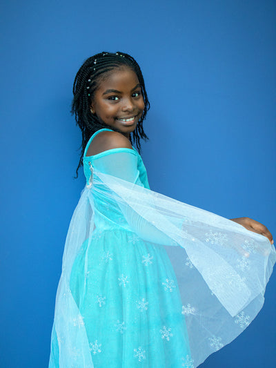 Joy Costumes: The Frozen Snowflake Queen Costume Dress SHIPS SEPARATELY